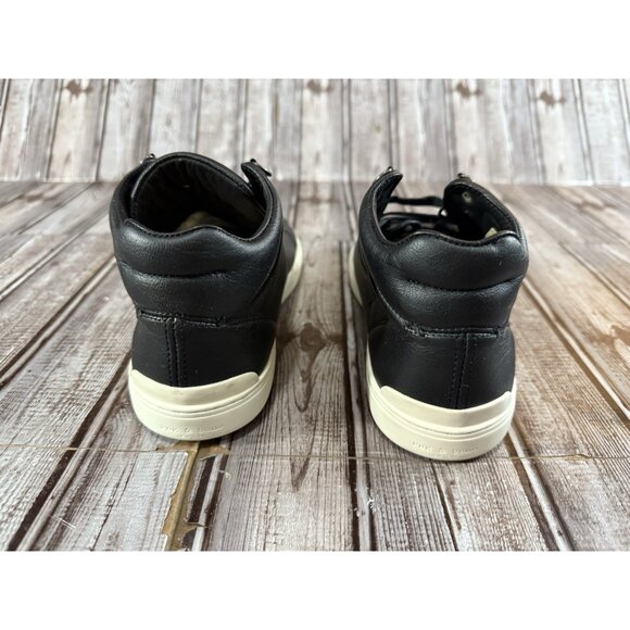 Rag & Bone Kent High Top Leather Sneakers  Size 37 US 7 Color Black New In Box - Picture 10 of 10